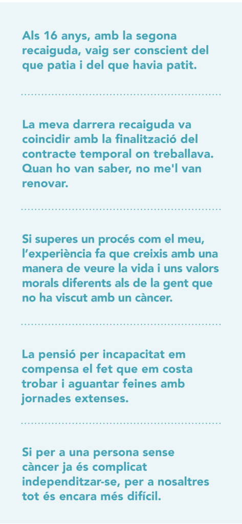 Testimoni de Victor Cruz Gras - malalt de rabdomiosarcoma a l’estèrnum